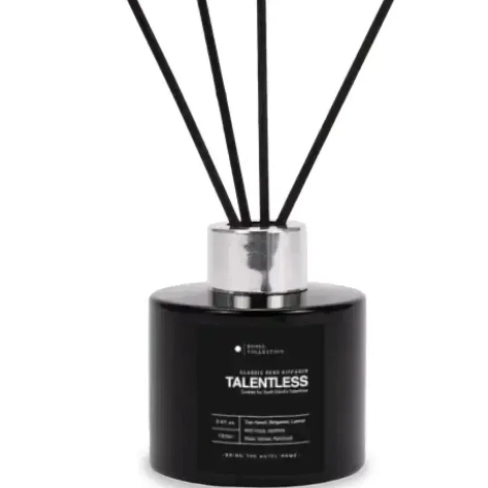 New in Box Hotel Collection Reed Diffuser in Scent Talentless MSRP $49.95